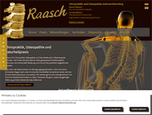 Tablet Screenshot of naturheilpraxis-raasch.de